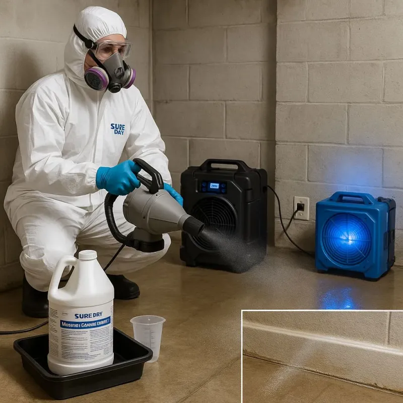 Sanitization and Odor Removal process in West Glendive, MT
