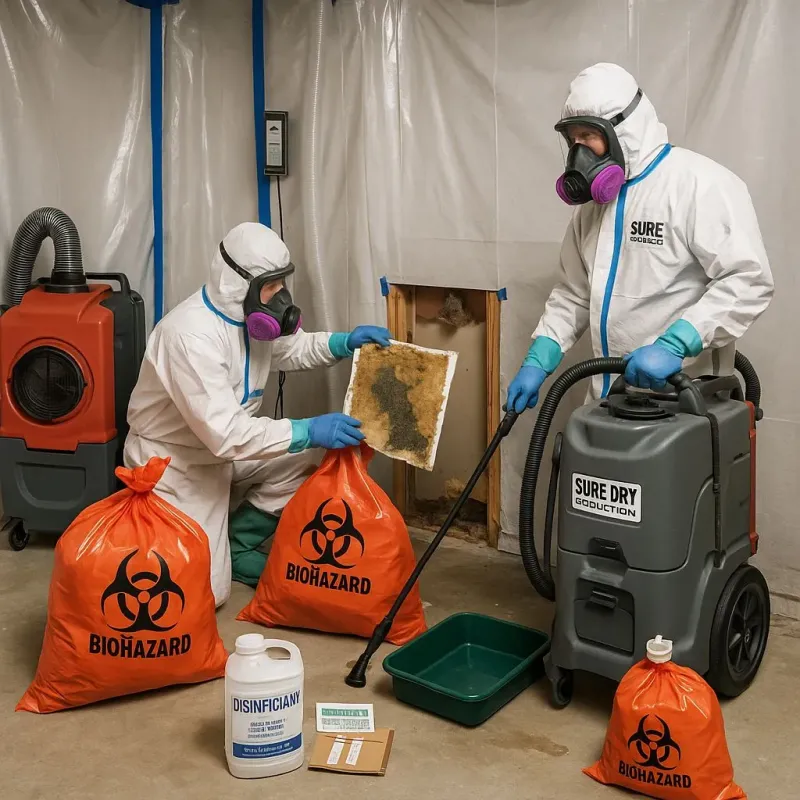 Contaminated Water Handling Protocols process in West Glendive, MT